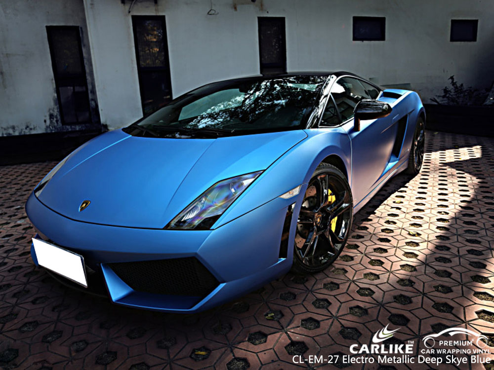 CARILIKE CL-EM-27 ELECTRO METALLIC DEEP SKY BLUE CAR WRAP VINYL