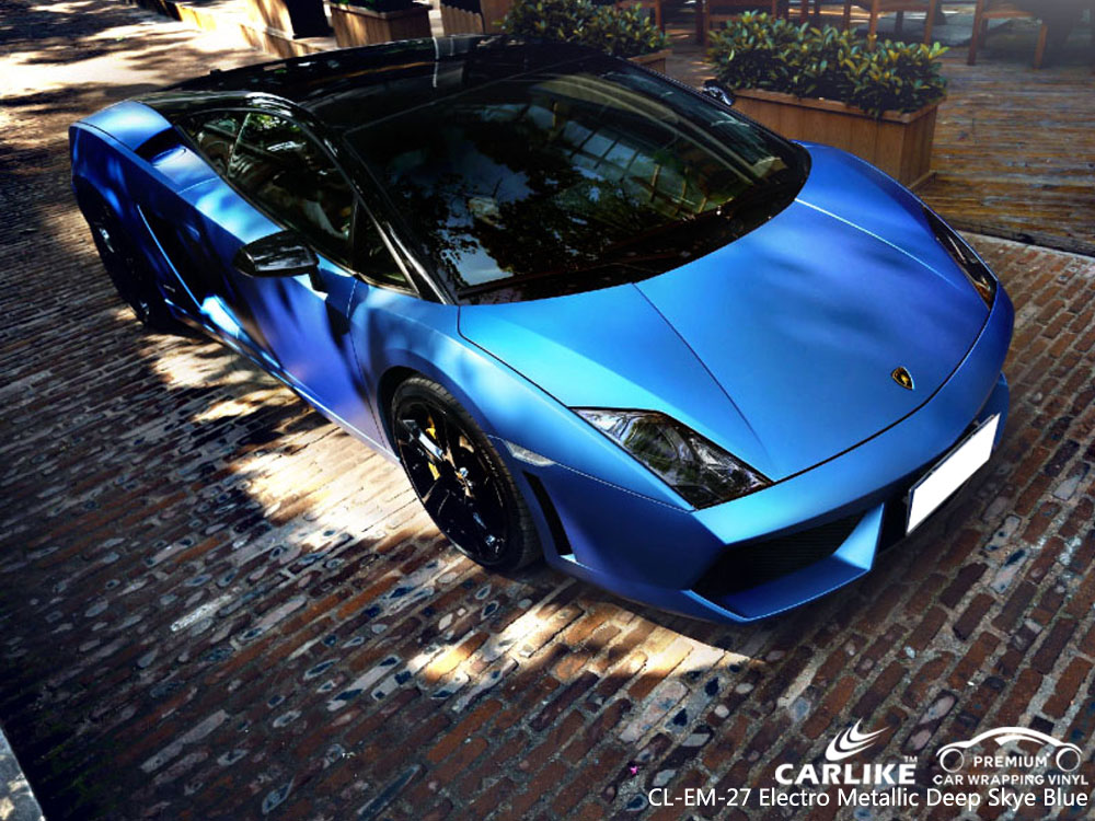 CARILIKE CL-EM-27 ELECTRO METALLIC DEEP SKY BLUE CAR WRAP VINYL