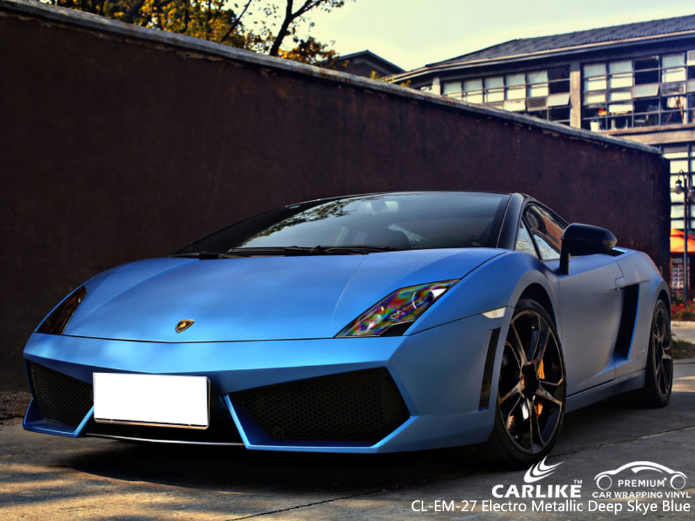 CARILIKE CL-EM-27 ELECTRO METALLIC DEEP SKY BLUE CAR WRAP VINYL