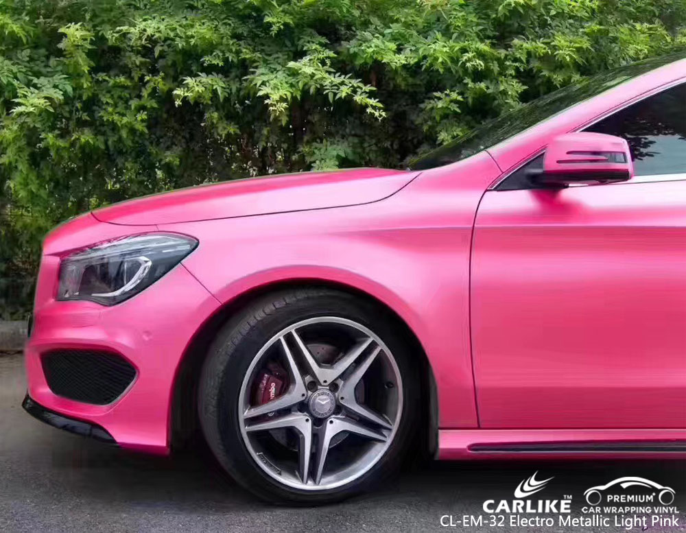 CL-EM-32 electro metallic light pink vinyl wrap MERCEDES-BENZ United Arab Emirates