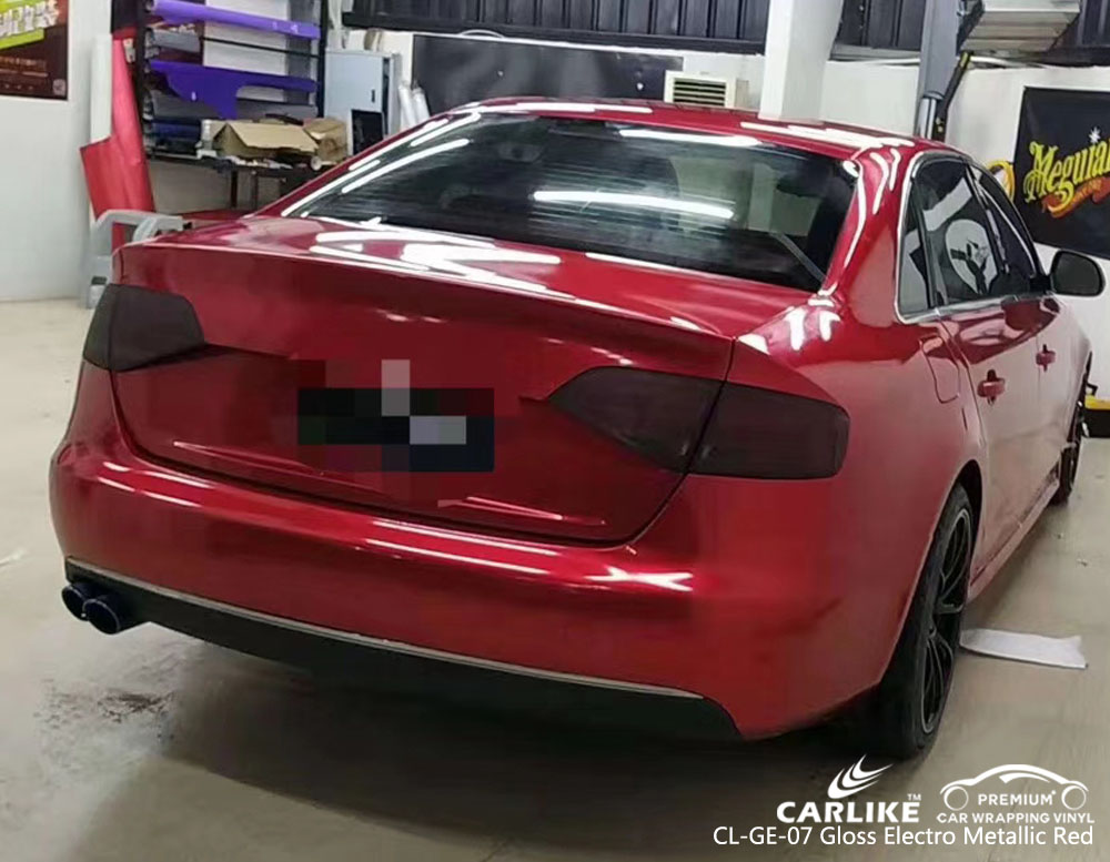 CARLIKE CL-GE-07 GLOSS ELECTRO METALLIC RED CAR VINYL