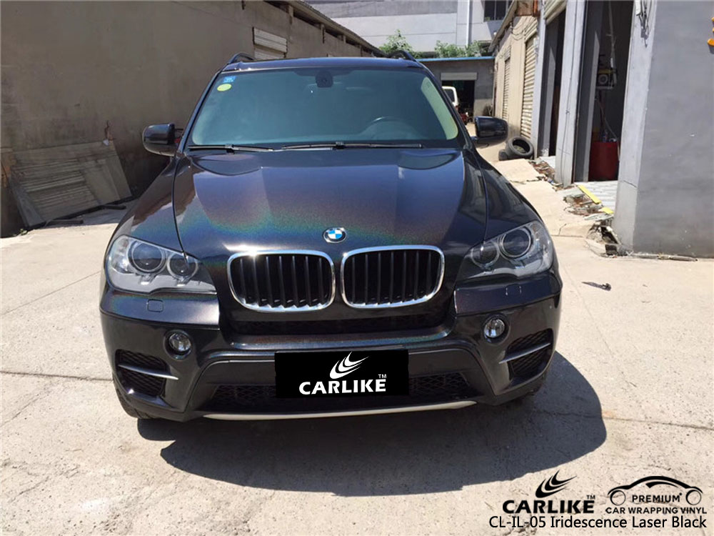 CARLIKE CL-IL-05 IRIDESCENCE LASER BLACK VINYL FOR BMW