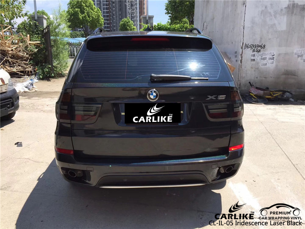 CARLIKE CL-IL-05 IRIDESCENCE LASER BLACK VINYL FOR BMW