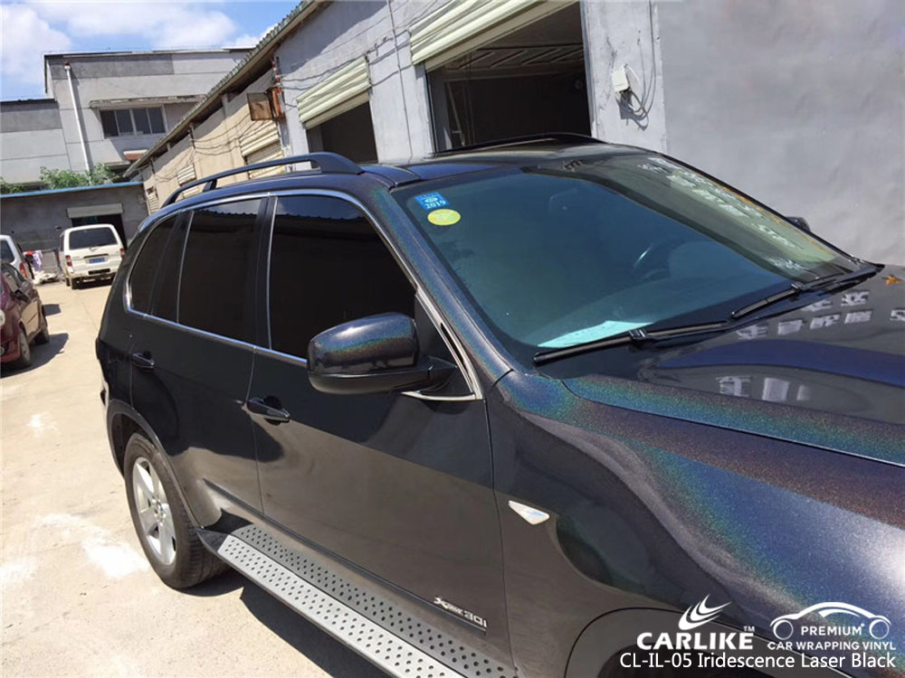CARLIKE CL-IL-05 IRIDESCENCE LASER BLACK VINYL FOR BMW