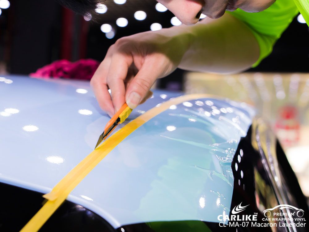 CARLIKE CL-MA-07 MACARON LAVENDER CAR WRAP VINYL