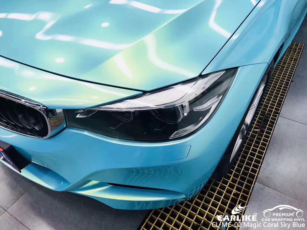 CARLIKE CL-MC-02 GLOSS MAGIC CORAL SKY BLUE FOR BWM