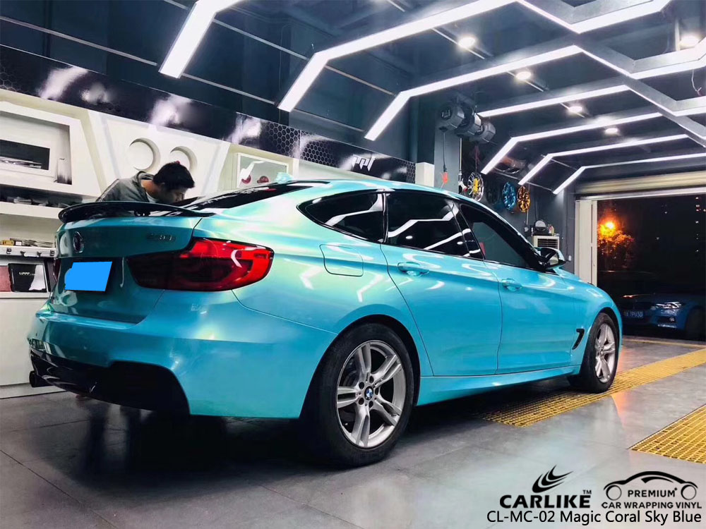 CARLIKE CL-MC-02 GLOSS MAGIC CORAL SKY BLUE FOR BWM