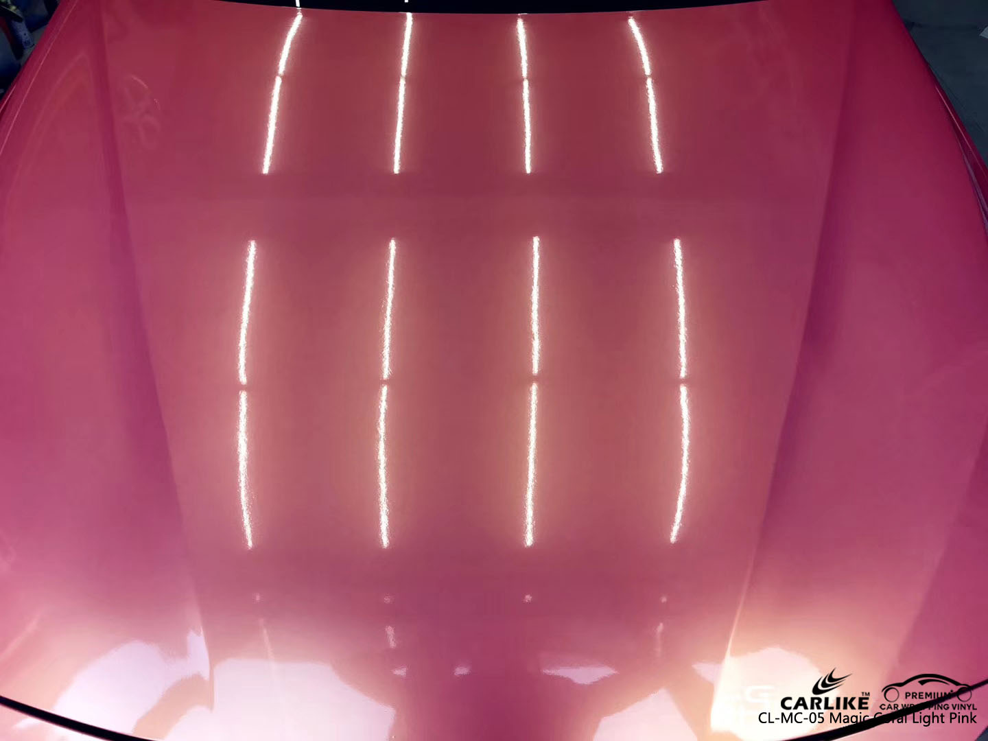 CARLIKE CL-MC-05 GLOSS MAGIC CORAL LIGHT PINK VINYL