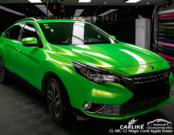 CL-MC-11 Magic coral apple green car wrapping vinyl for SUV
