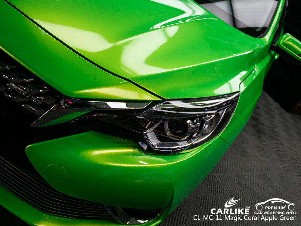 CARLIKE CL-MC-11 MAGIC CORALAPPLE GREEN CAR WRAPPING VINYL