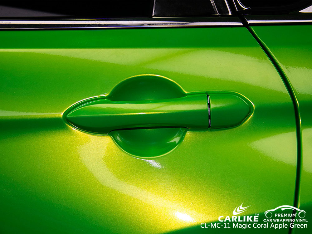 CARLIKE CL-MC-11 MAGIC CORALAPPLE GREEN CAR WRAPPING VINYL