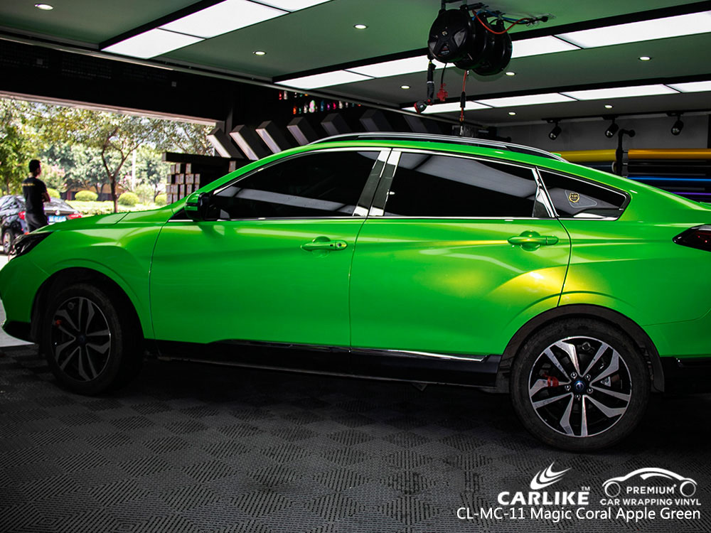 CARLIKE CL-MC-11 MAGIC CORALAPPLE GREEN CAR WRAPPING VINYL