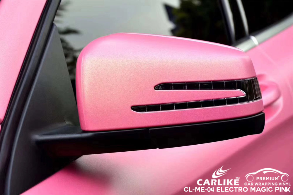 CARLIKE CL-ME-04 MATTE ELECTRO MAGIC PINK VINYL