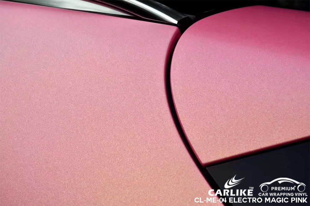 CARLIKE CL-ME-04 MATTE ELECTRO MAGIC PINK VINYL