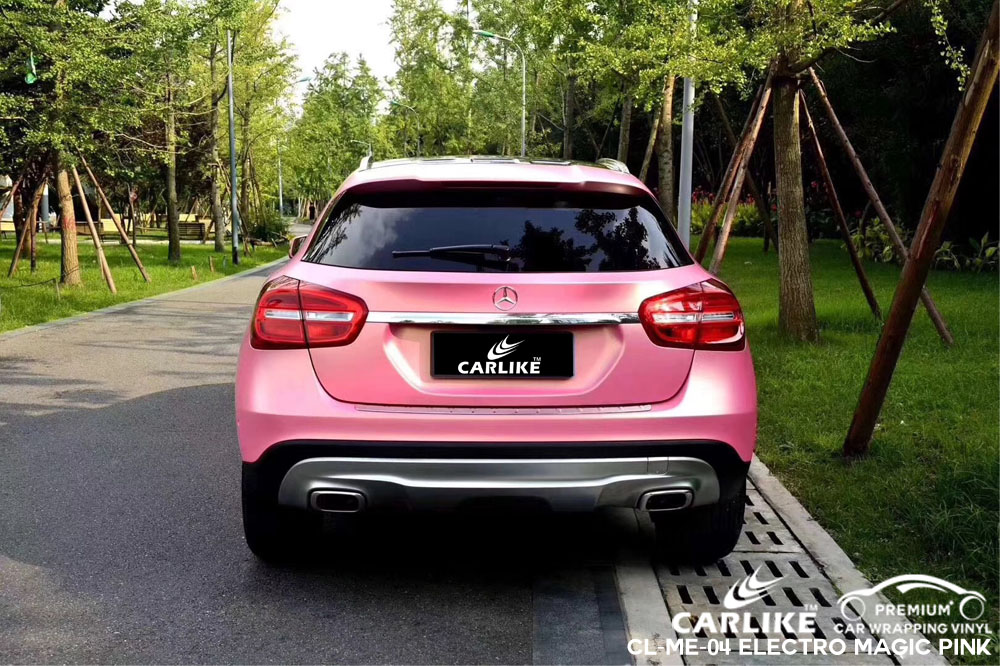 CARLIKE CL-ME-04 MATTE ELECTRO MAGIC PINK VINYL