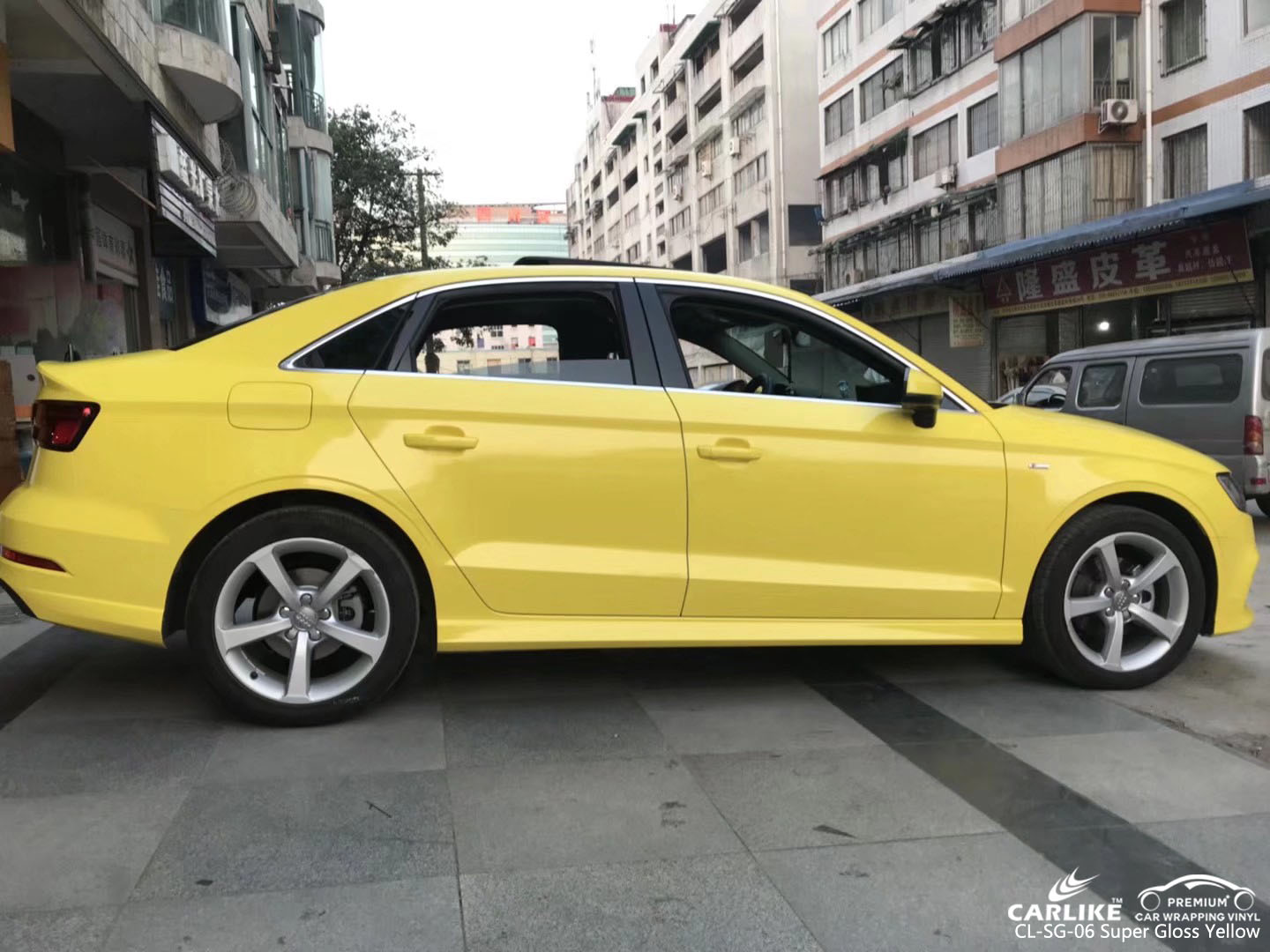 CARLIKE CL-SG-06 SUPER GLOSS YELLOW CAR FOR AUDI