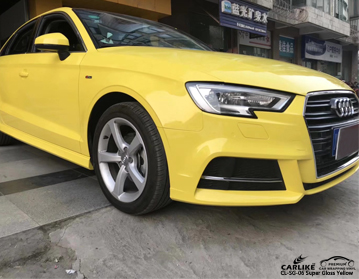 CARLIKE CL-SG-06 Audi için süper parlak sarı araba