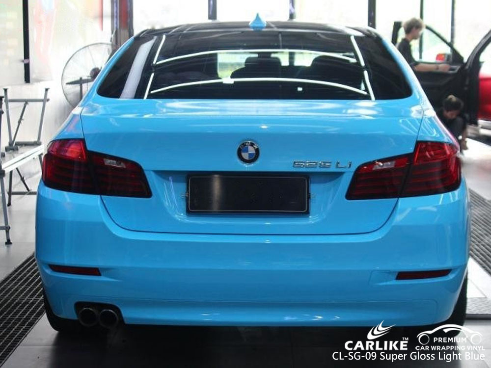 CARLIKE CL-SG-09 SUPER GLOSS LIGHT BLUE VINYL FOR BMW