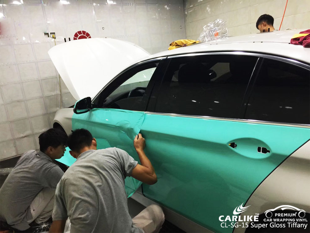 CARLIKE CL-SG-15 SUPER GLOSS TIFFANY CAR WRAPPING VINYL