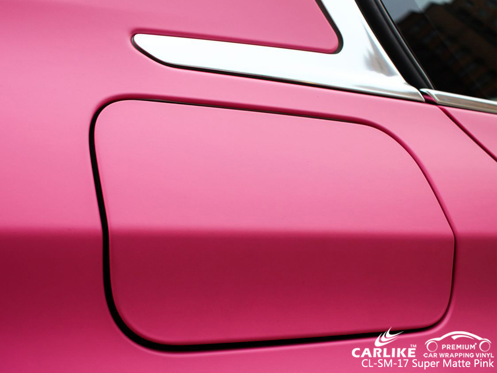 CARLIKE CL-SM-17 SUPER MATTE PINK CAR WRAP VINYL