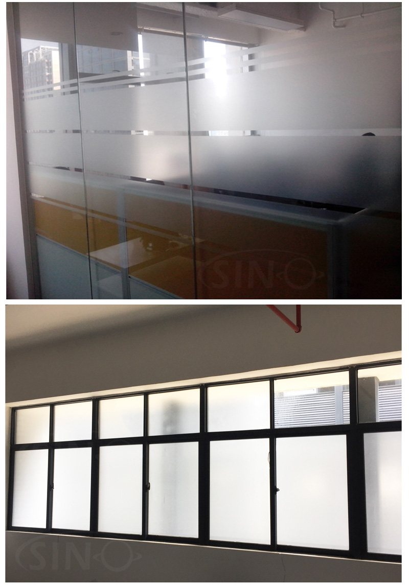 Matte Frosted Clear Glass Window Vinyl Film