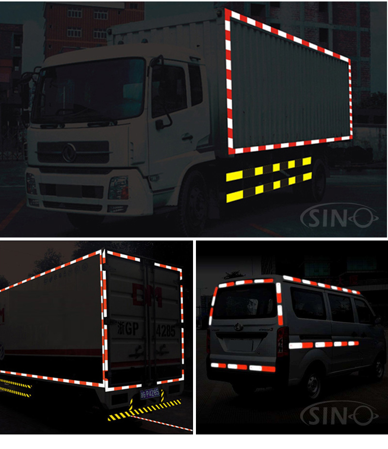 Truck Vehicle Road Sign Safety Warning Reflective Tape