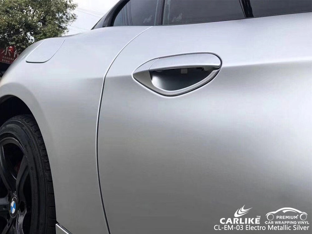 CARLIKE CL-EM-03 ELECTRO METALLIC SILVER VINYL FOR BMW
