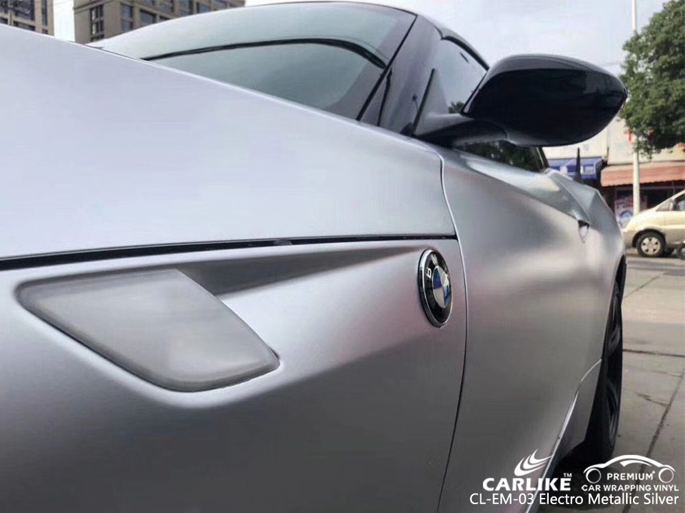CARLIKE CL-EM-03 ELECTRO METALLIC SILVER VINYL FOR BMW