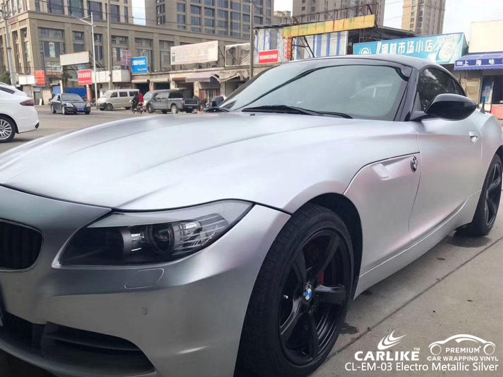 CARLIKE CL-EM-03 ELECTRO METALLIC SILVER VINYL FOR BMW
