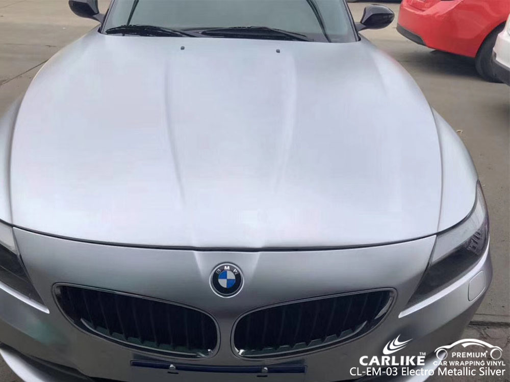 CARLIKE CL-EM-03 ELECTRO METALLIC SILVER VINYL FOR BMW