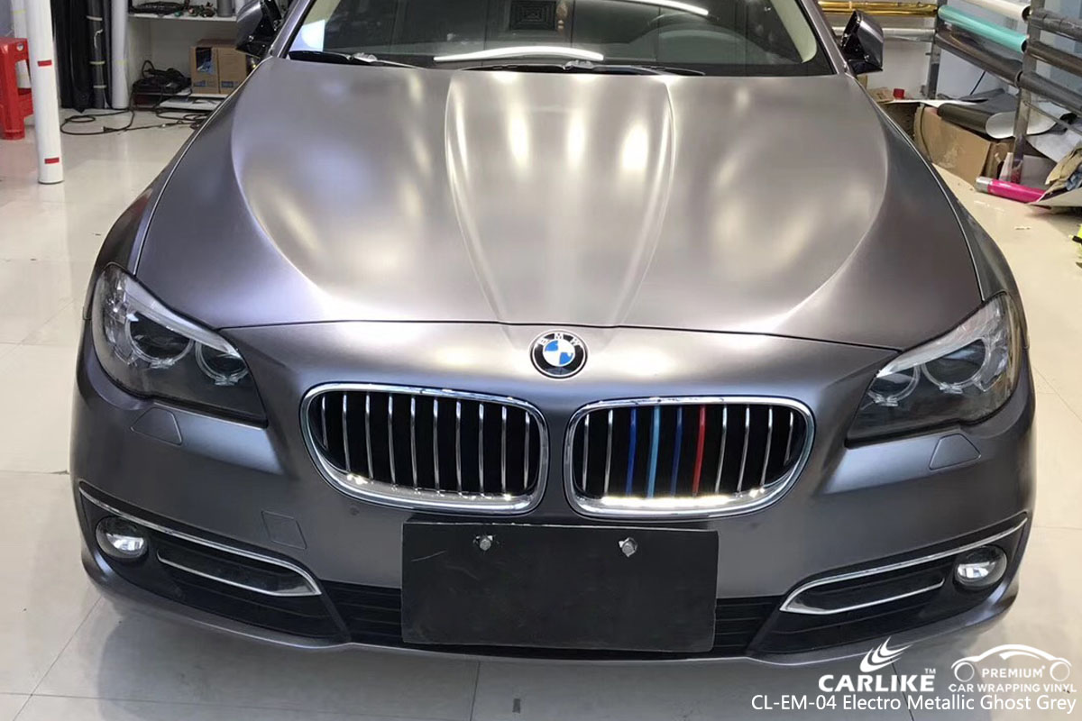 CARLIKE CL-EM-04 ELECTRO METALLIC GHOST GRAY VINYL FOR BMW