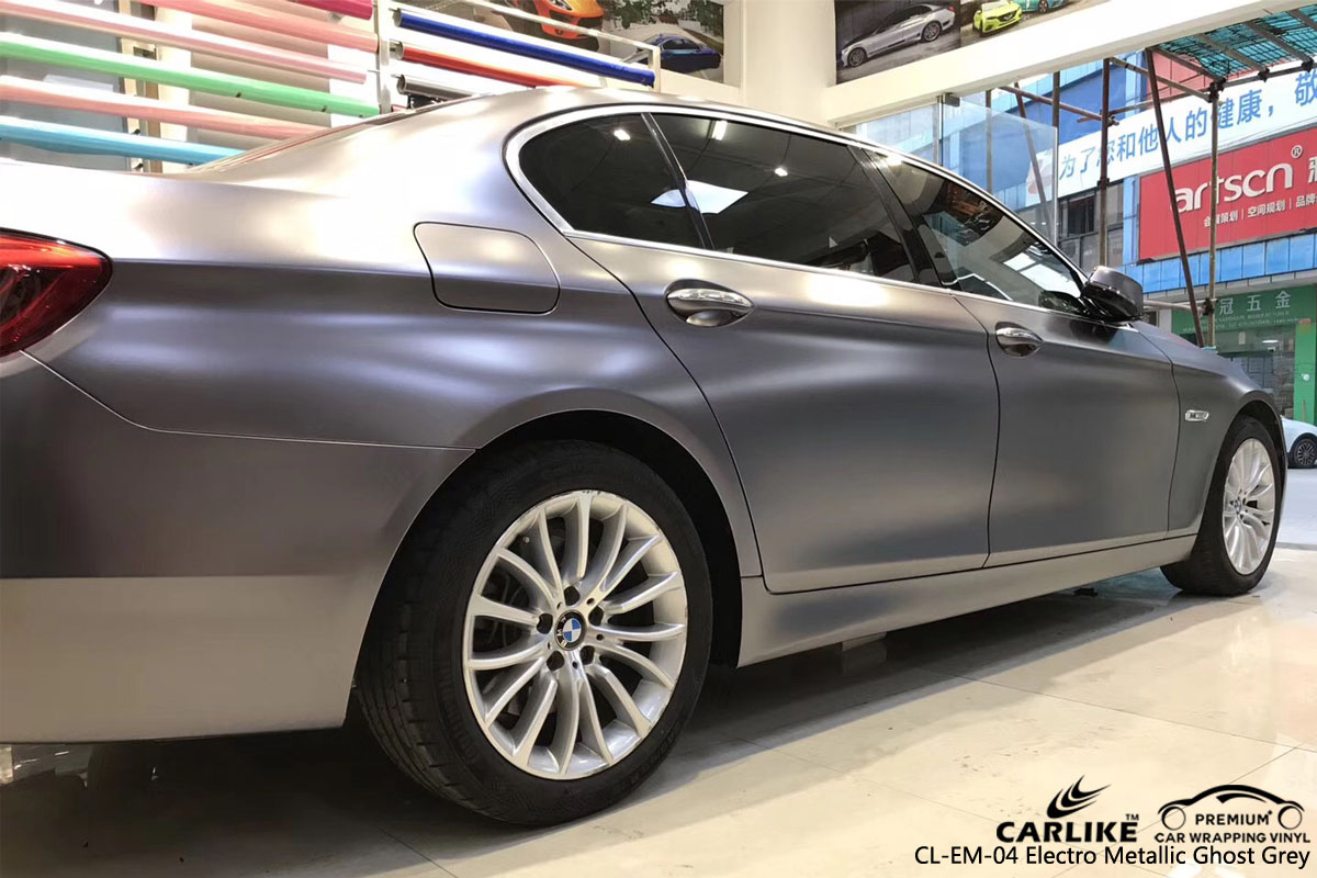 CARLIKE CL-EM-04 ELECTRO METALLIC GHOST GRAY VINYL FOR BMW