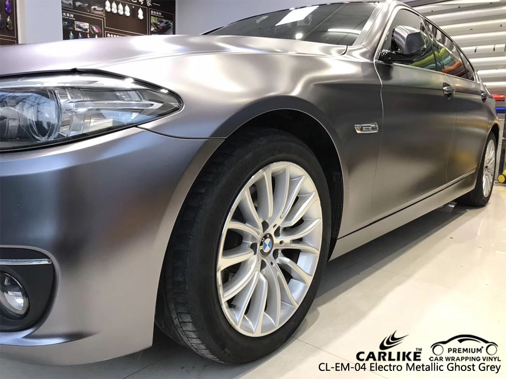 CARLIKE CL-EM-04 ELECTRO METALLIC GHOST GRAY VINYL FOR BMW