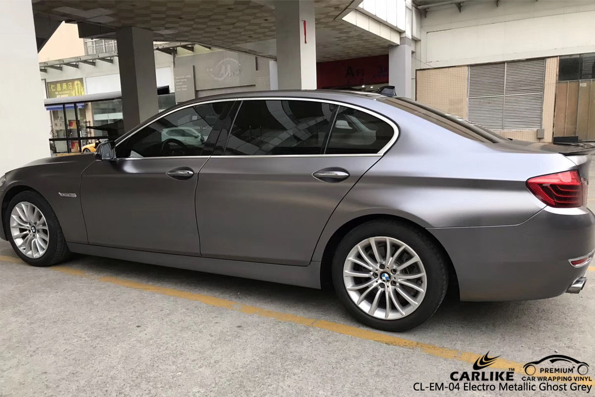 CARLIKE CL-EM-04 ELECTRO METALLIC GHOST GRAY VINYL FOR BMW