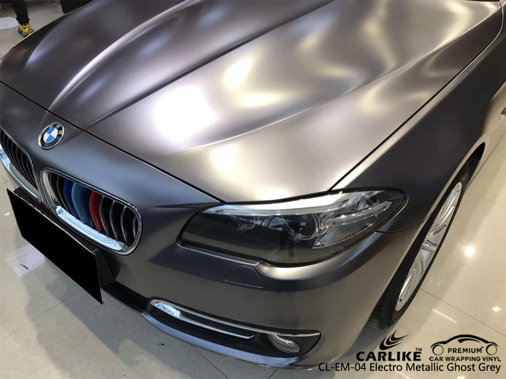 CARLIKE CL-EM-04 ELECTRO METALLIC GHOST GRAY VINYL FOR BMW