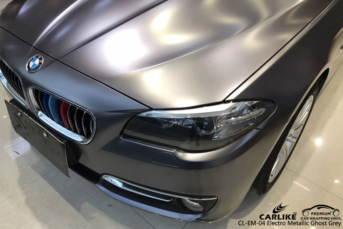 CARLIKE CL-EM-04 ELECTRO METALLIC GHOST GRAY VINYL FOR BMW