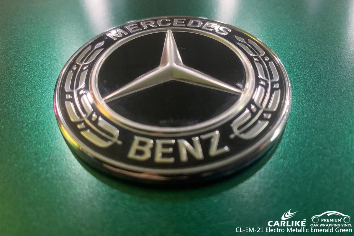 CARLIKE CL-EM-21 ELECTRO METALLIC EMERALD GREEN VINYL FOR MERCEDES-BENZ
