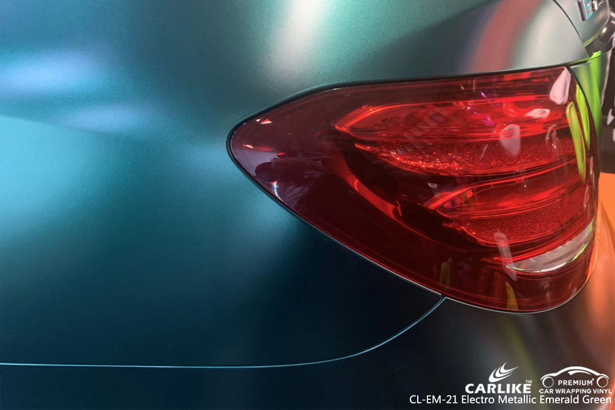CARLIKE CL-EM-21 ELECTRO METALLIC EMERALD GREEN VINYL FOR MERCEDES-BENZ