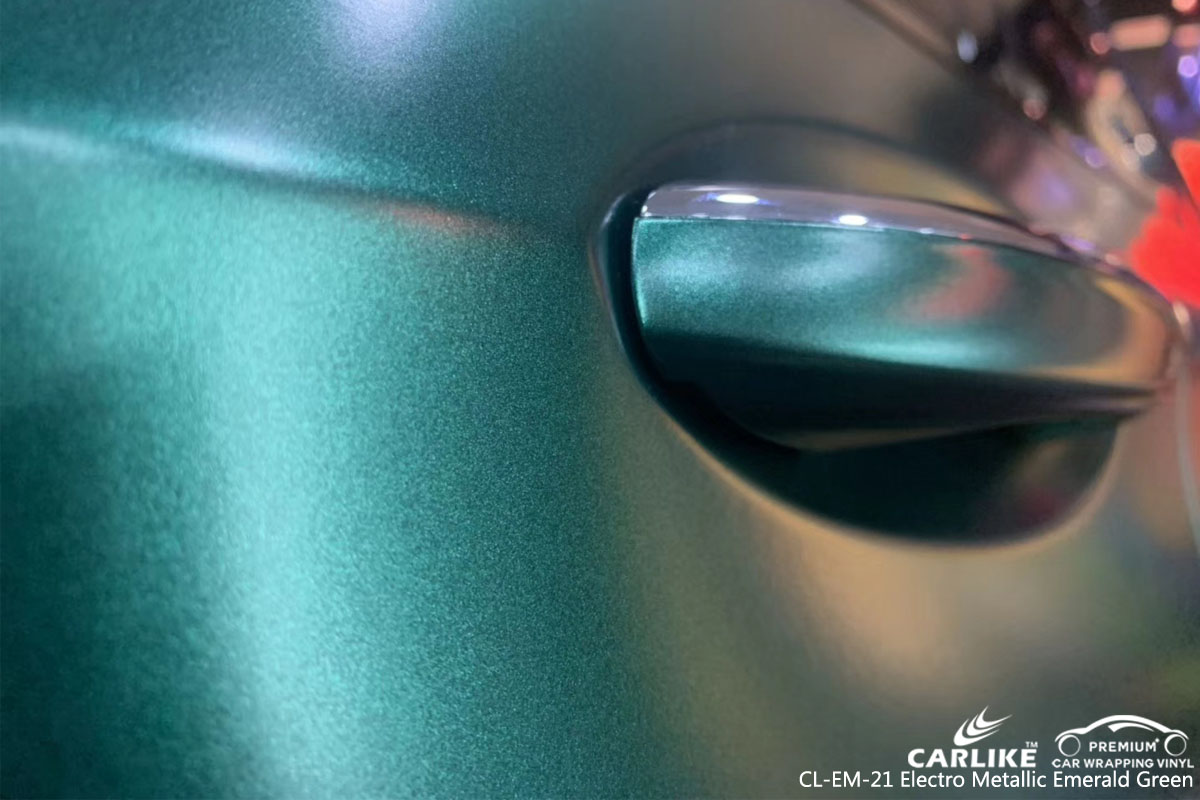 CARLIKE CL-EM-21 ELECTRO METALLIC EMERALD GREEN VINYL FOR MERCEDES-BENZ