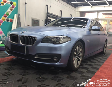 CARLIKE CL-EM-25 bmw için elektro metalik nane mavisi vinil