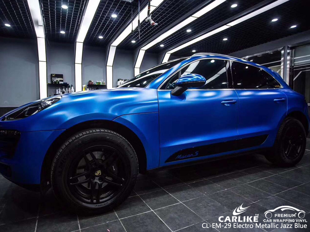 CARLIKE CL-EM-29 ELECTRO METALLIC JAZZ BLUE CAR WRAP VINYL