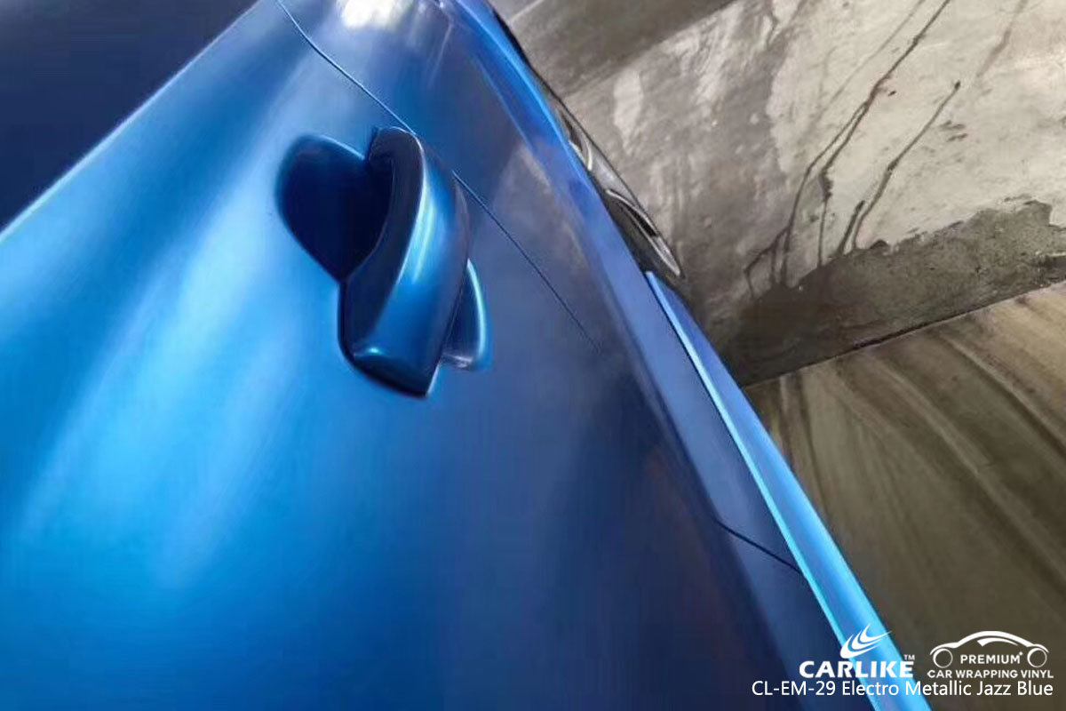 CARLIKE CL-EM-29 ELECTRO METALLIC JAZZ BLUE VINYL FOR AUDI