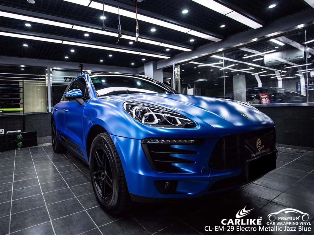 CARLIKE CL-EM-29 ELECTRO METALLIC JAZZ BLUE CAR WRAP VINYL
