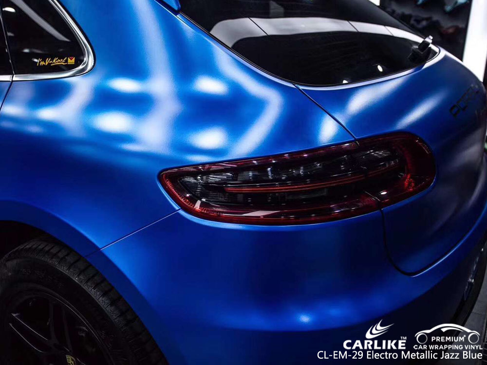 CARLIKE CL-EM-29 ELECTRO METALLIC JAZZ BLUE CAR WRAP VINYL