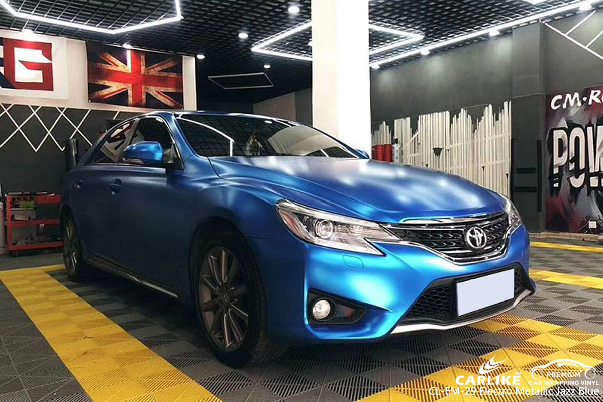 CARLIKE CL-EM-29 ELECTRO METALLIC JAZZ BLUE VINYL FOR TOYOTA