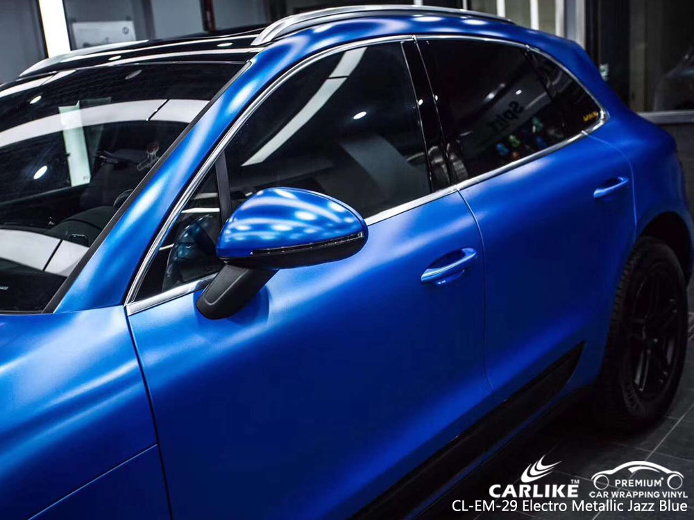 CARLIKE CL-EM-29 ELECTRO METALLIC JAZZ BLUE CAR WRAP VINYL