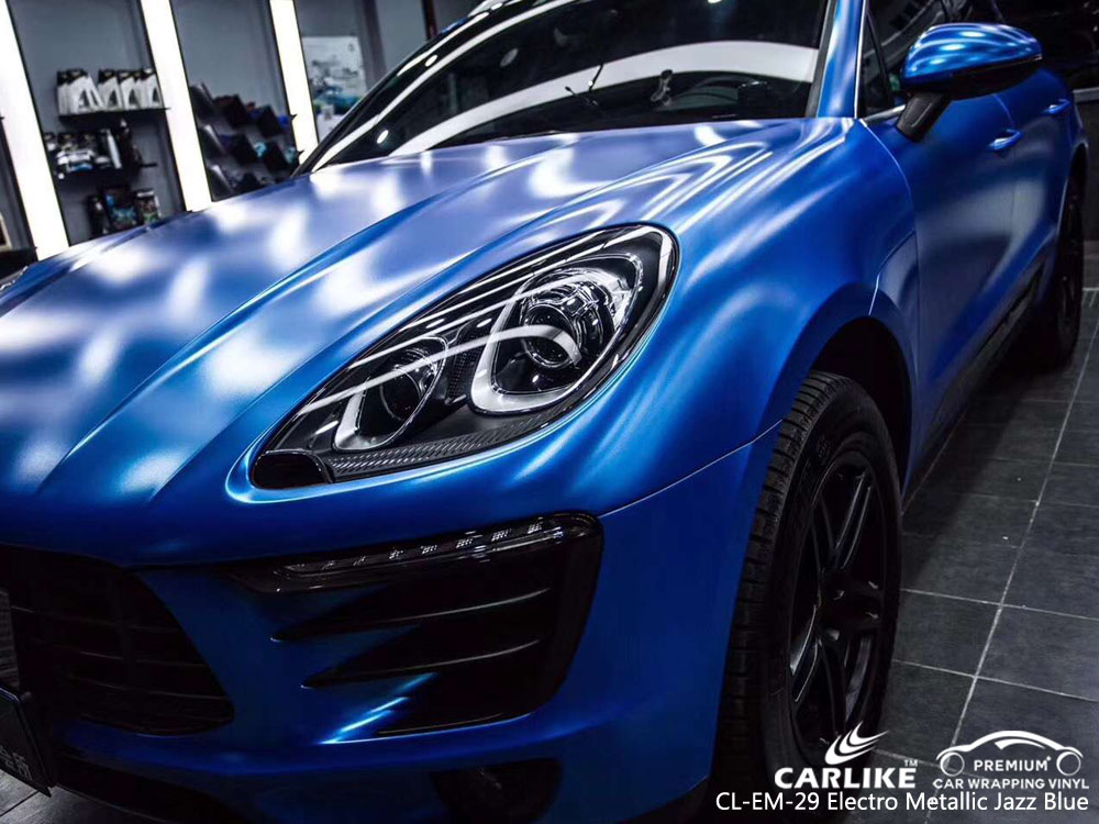CARLIKE CL-EM-29 ELECTRO METALLIC JAZZ BLUE CAR WRAP VINYL