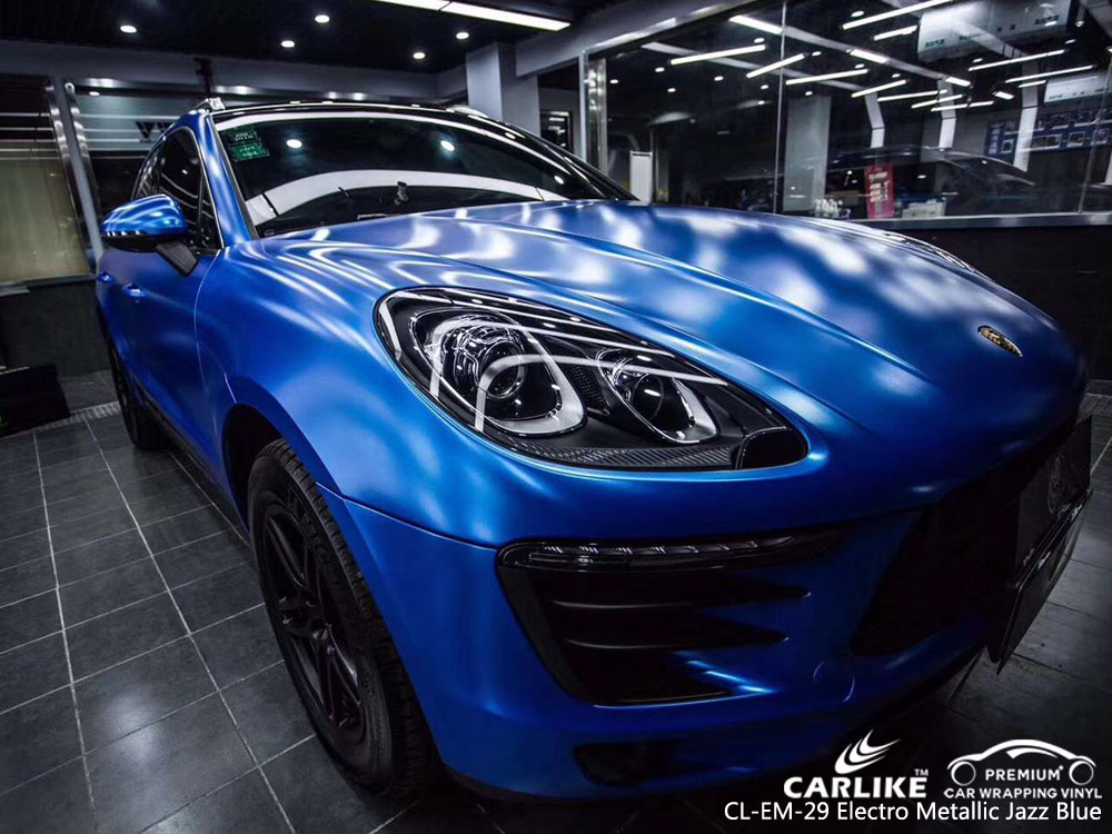 CARLIKE CL-EM-29 ELECTRO METALLIC JAZZ BLUE CAR WRAP VINYL