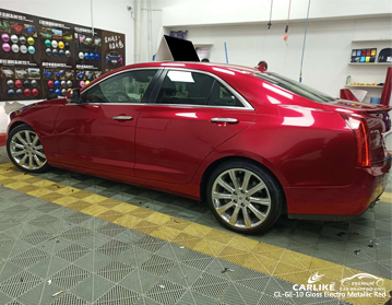 CARLIKE CL-GE-10 cadillac için parlak elektro metalik vinil