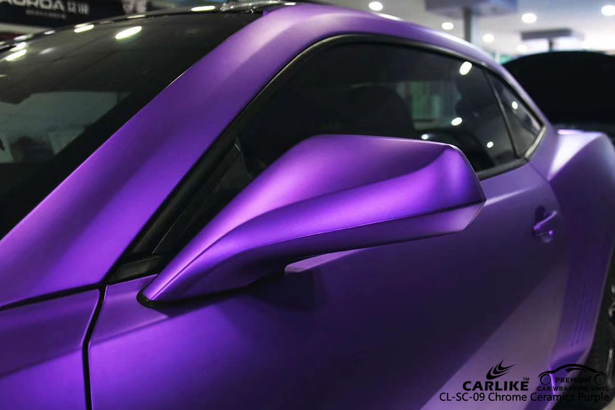 CARLIKE CL-SC-09 CHROME CERAMICS PURPLE VINYL FOR CHEVROLET